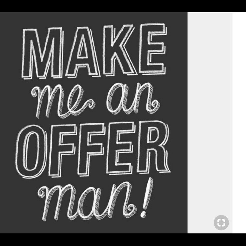 Everything is negotiable